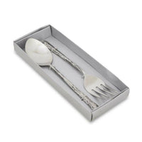Thumbnail for Set of 2 Classic Stainless Steel Salad Servers – High quality House of Dudley homewares