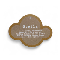 Thumbnail for Stella Rabbit soft toy – detail of the cotton plush body and long ears