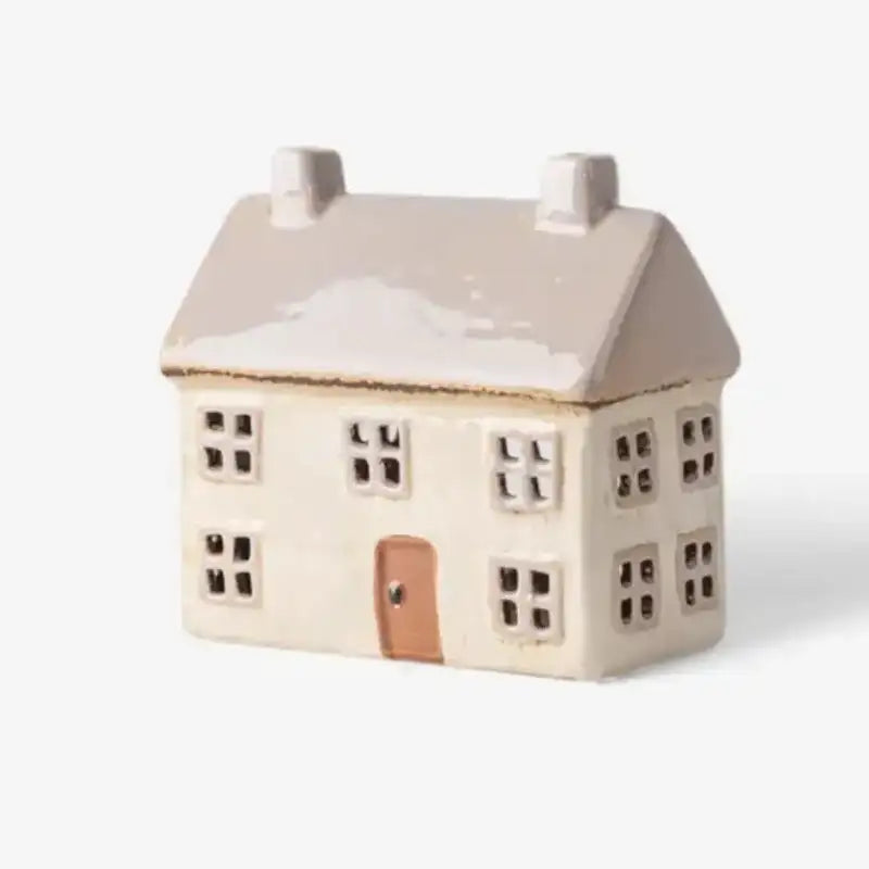 Tea Light Cottage Light Grey