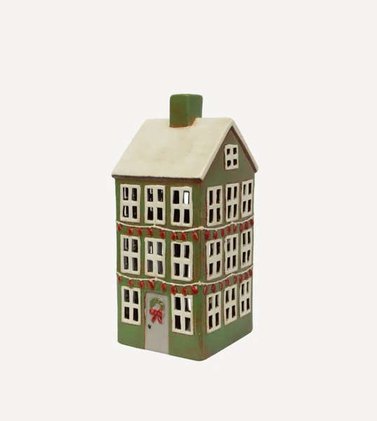 Tea Light Grande Chalet – Christmas Green