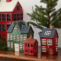 Thumbnail for Tea Light House Navy Roof