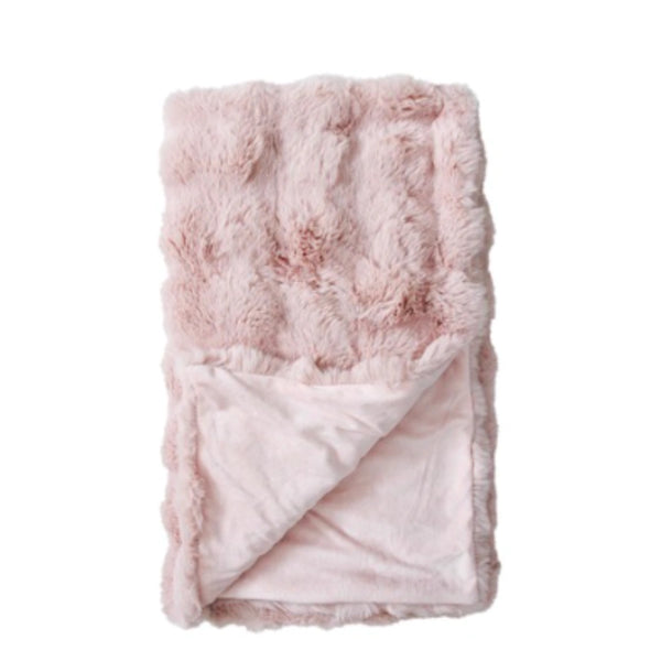 Throw Lux Faux Fur Crepe