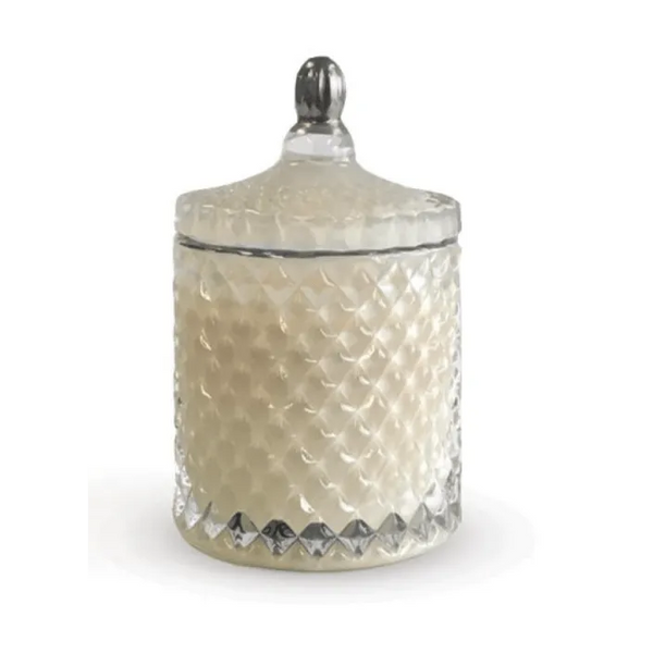 White / Silver Trinket Jar - Small – High quality House of Dudley homewares