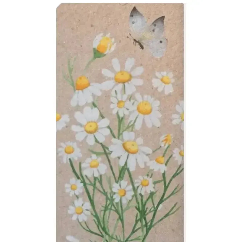 A Gift Tag - Chamomile Flower and Butterfly Print | House of Dudley