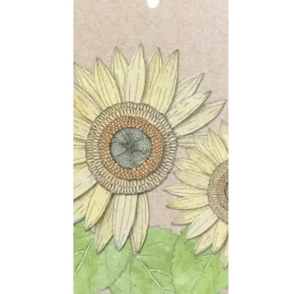 A Gift Tag - Sunflower | House of Dudley