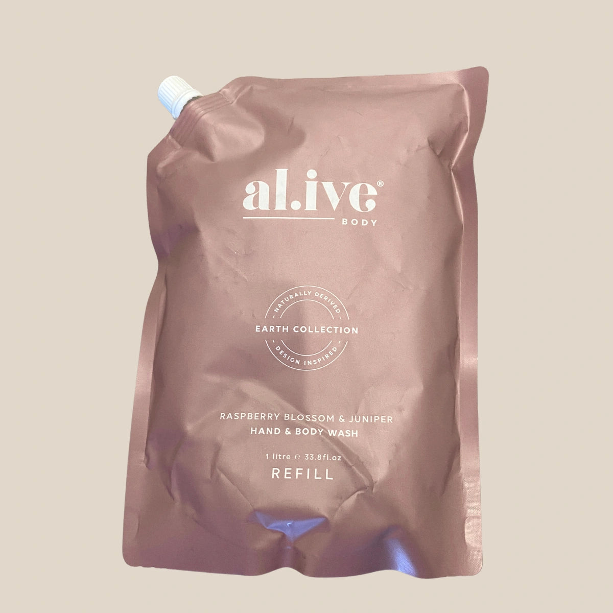 al.ive body – Hand & Body Wash Refill 1L – Raspberry Blossom & Juniper