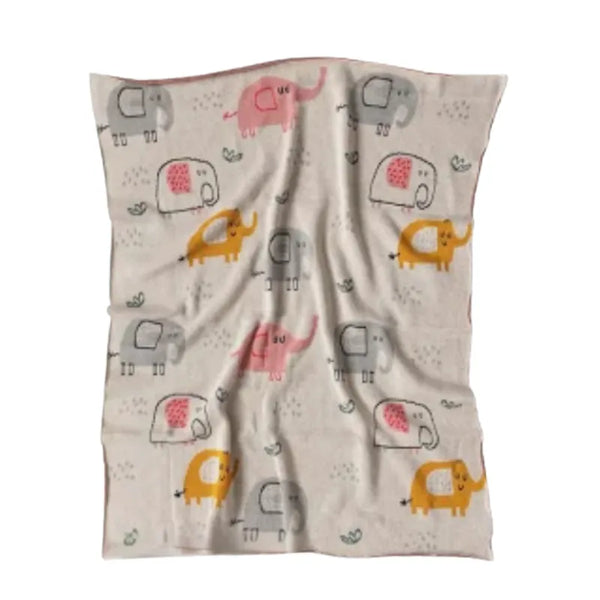 Baby Blanket - Eddie Elephants | House of Dudley