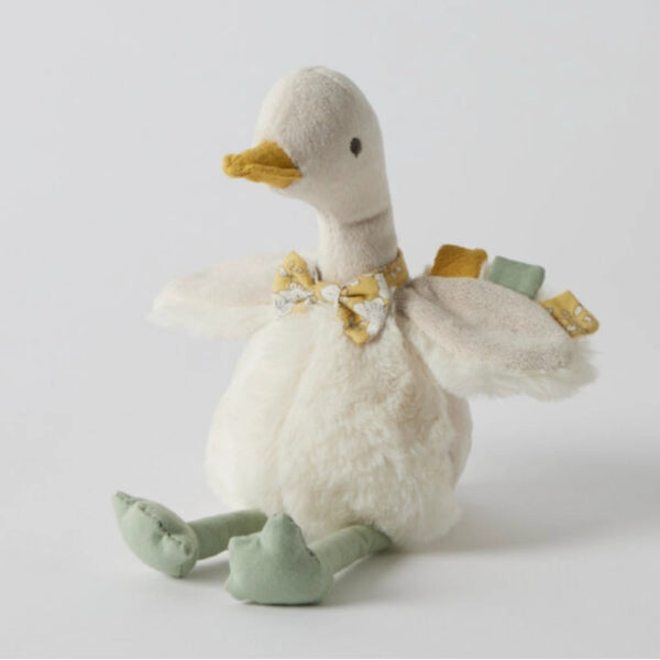 Baby Rattle Goose Sadie Soft Plush Rattle