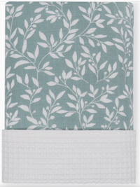 Thumbnail for Baby Waffle Blanket- White Olive