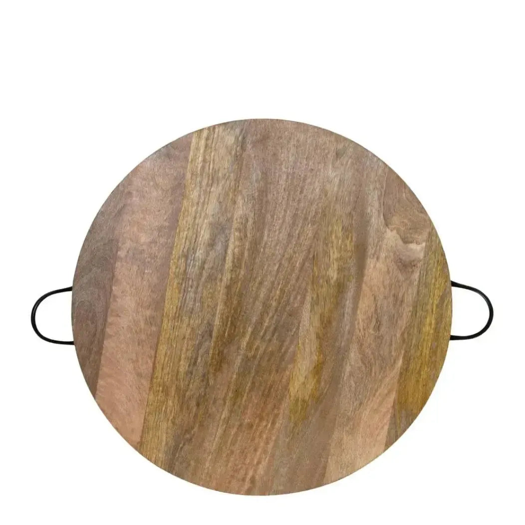 Bailey Round Tray with Handles | House of Dudley