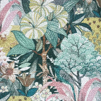 Thumbnail for Quilted Bedspread - Jungle Flowers | House of Dudley