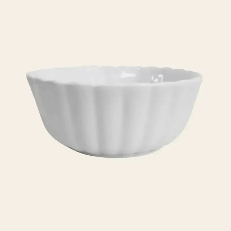 Belle Salad Bowl - White | House of Dudley
