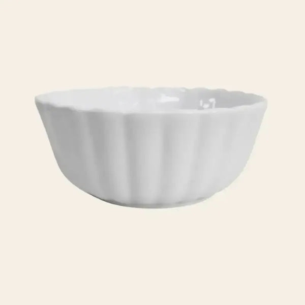 Belle Salad Bowl - White | House of Dudley