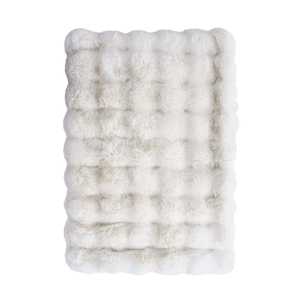 Lux Faux Fur Blanket – Hamptons