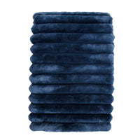 Thumbnail for Blanket Puffer Faux Fur Midnight 150X200
