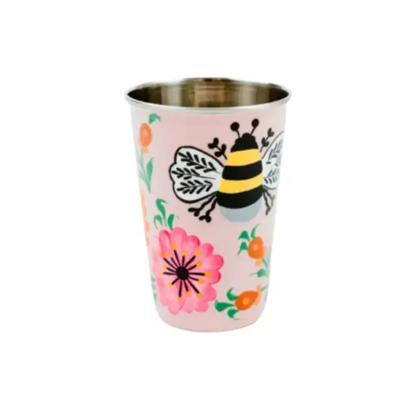 Bumble Bee Tumbler - Pale Pink | House of Dudley