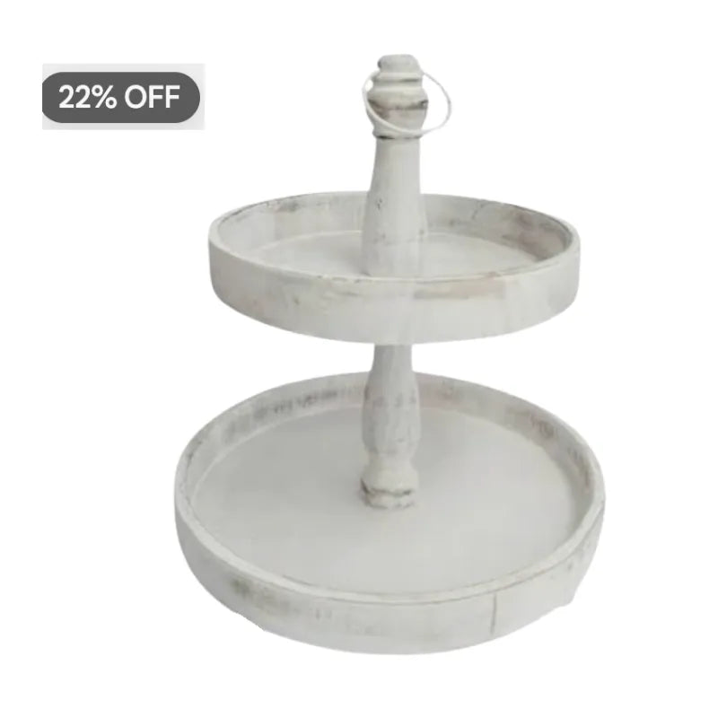 Cape 2 Tier Round Stand | House of Dudley