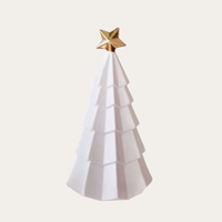 Thumbnail for Ceramic Christmas Tree with Gold Star