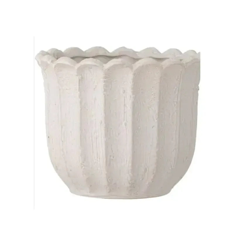Chaca Flowerpot - White | House of Dudley