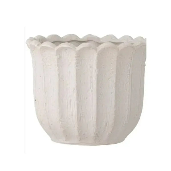 Chaca Flowerpot - White | House of Dudley