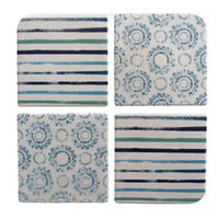 Thumbnail for Coasters - Blue Pattern -Set of 4 | House of Dudley