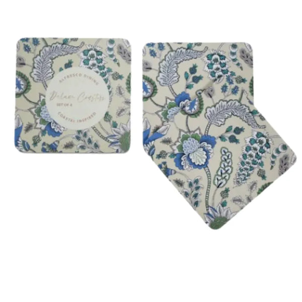 Coasters - Fantasy Flower -Set of 4 | House of Dudley