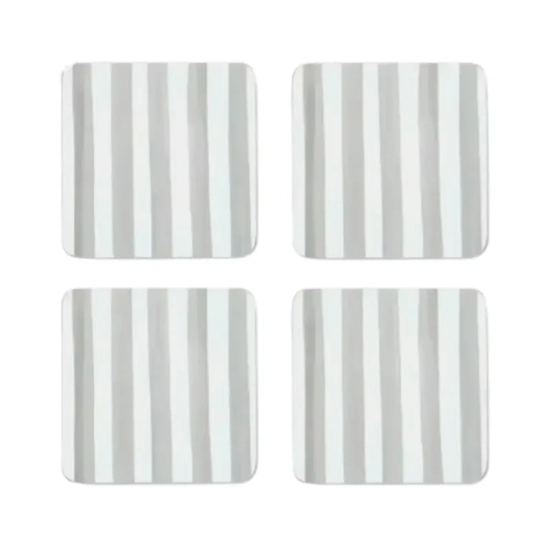 Coasters Taylor Stripe Square Neutral - S/4 | House of Dudley