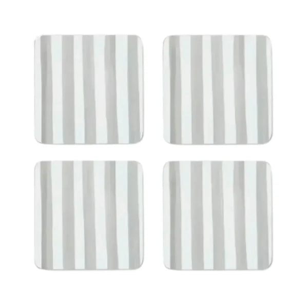 Coasters Taylor Stripe Square Neutral - S/4 | House of Dudley