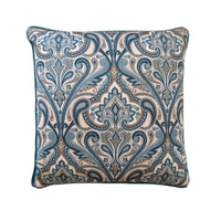 Thumbnail for Bleu Paisley Cushion 50x50cm from House of Dudley