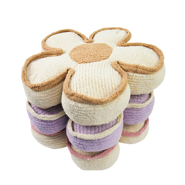 Lavender flower cushion, alternate view
