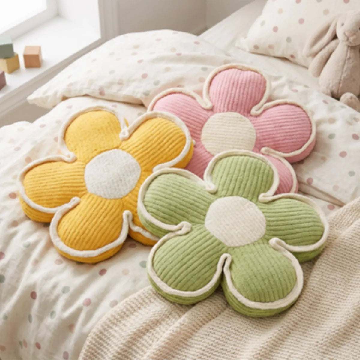 Flower Cushion Pink