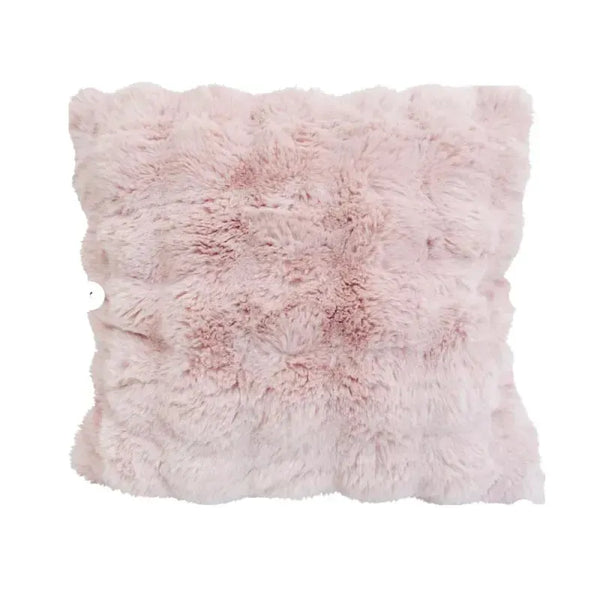Lux Faux Fur Cushion - Crepe – Add comfort and style to any space | House of Dudley