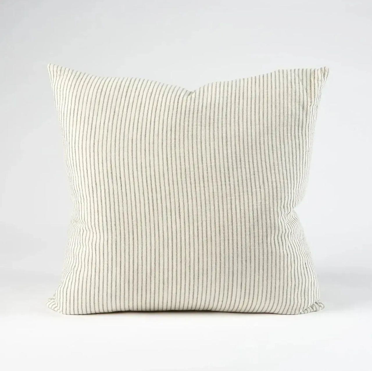 Marina Cushion - Off White / Pistachio Stripe – Add comfort and style to any space | House of Dudley