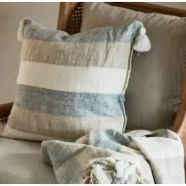 Marine Stripe Cushion – Add comfort and style to any space | House of Dudley