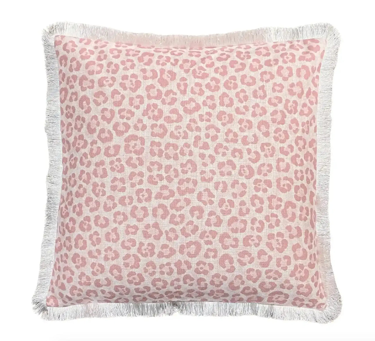 Pink Leopard Cushion | House of Dudley