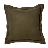 Thumbnail for Riley Linen Cushion - Olive – Add comfort and style to any space | House of Dudley
