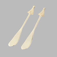 Thumbnail for Enchanted Forest Cheese Knife Spreaders – Set of 2