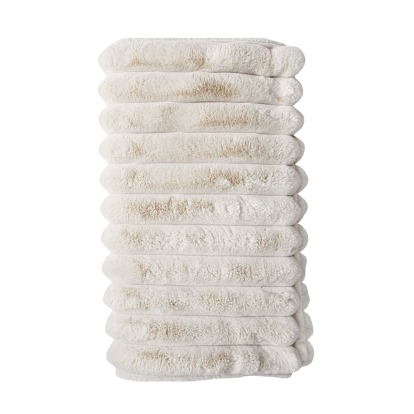Puffer Faux Fur Blanket