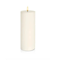 Thumbnail for Flameless Pillar Candle - 7.8cm x 20.3cm - Nordic White | House of Dudley
