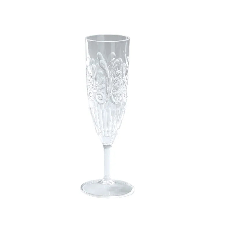 Flemington Acrylic Champagne Flute – Clear from House of Dudley