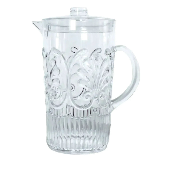 Flemington acrylic jug in clear