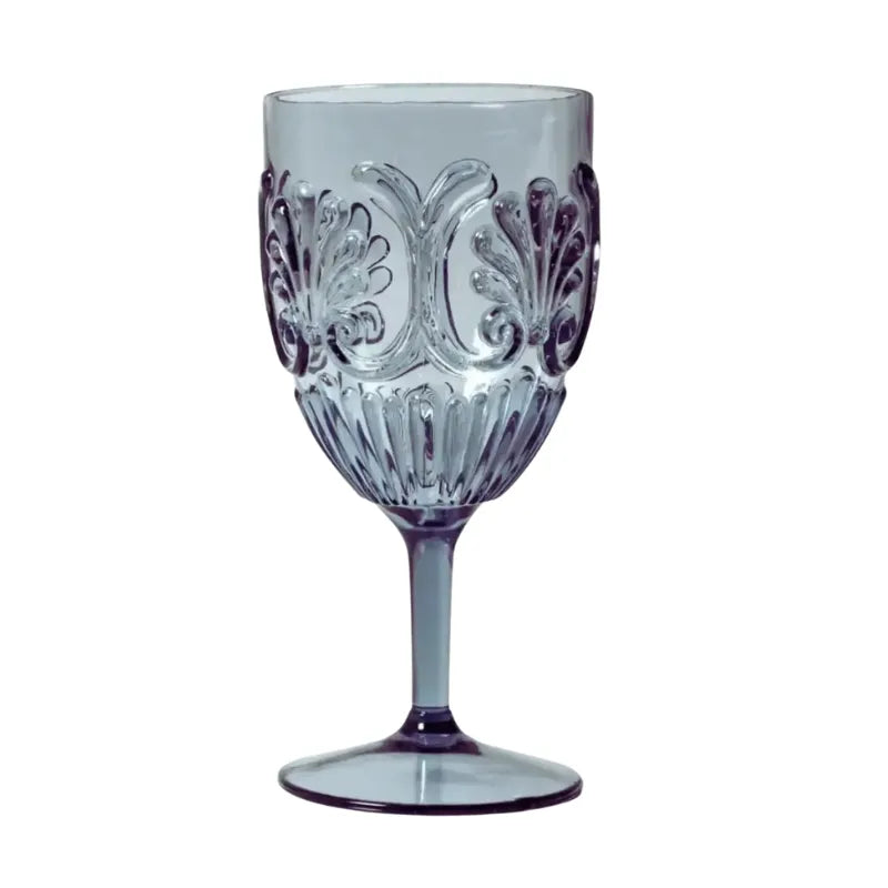 Flemington Acrylic Wine Glass – Blue from House of Dudley