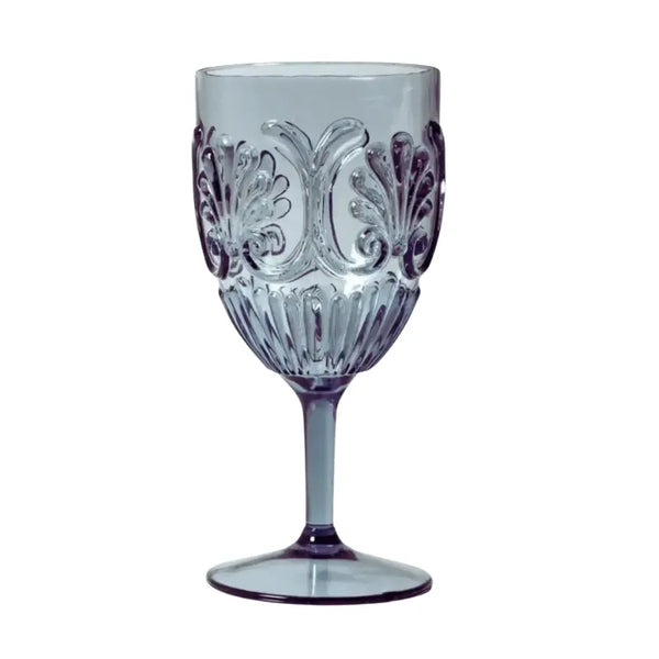 Flemington Acrylic Wine Glass – Blue from House of Dudley