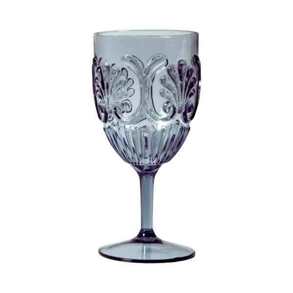 Flemington acrylic wine glass in blue
