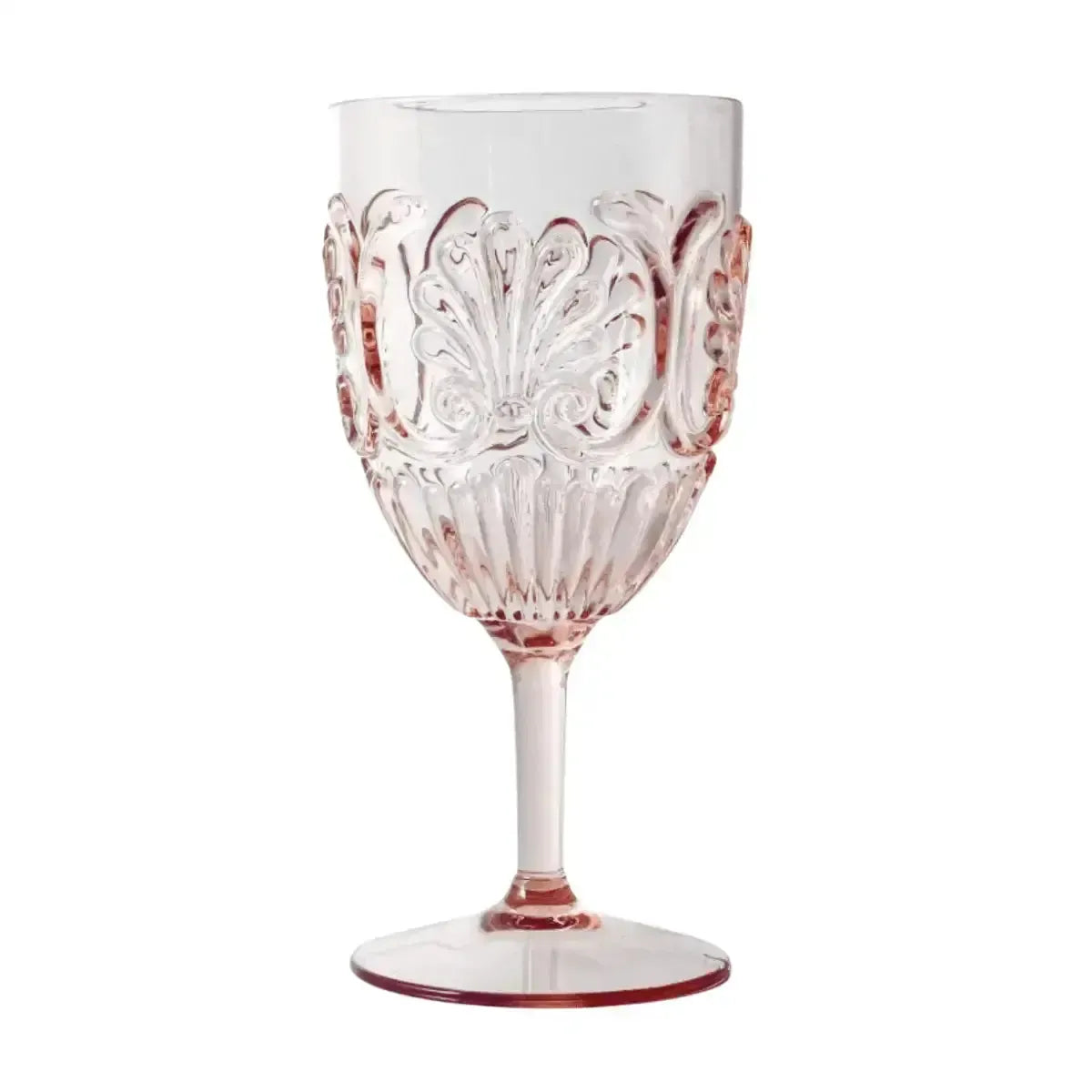 Flemington Acrylic Wine Glass - Pink | House of Dudley