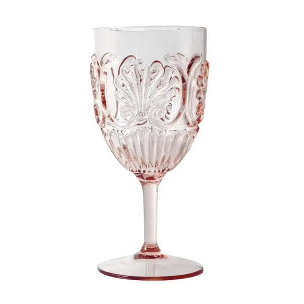 Flemington Acrylic Wine Glass - Pink | House of Dudley