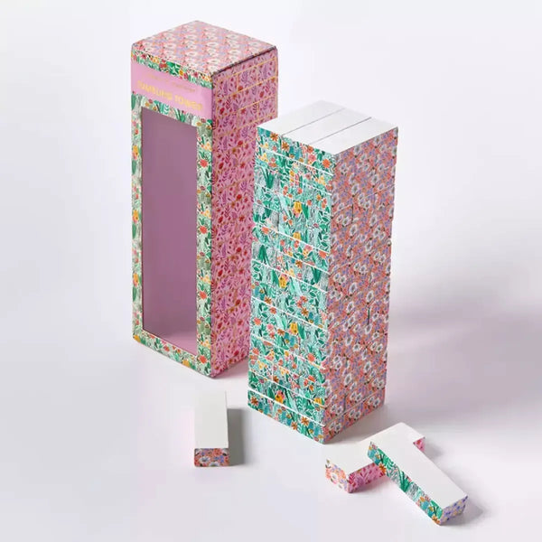 Floral Tumbling Tower