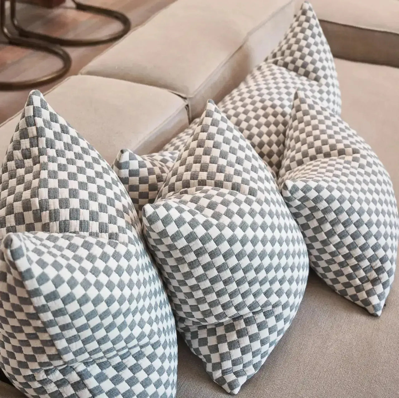 Gambit cushion by Eadie Lifestyle, close up
