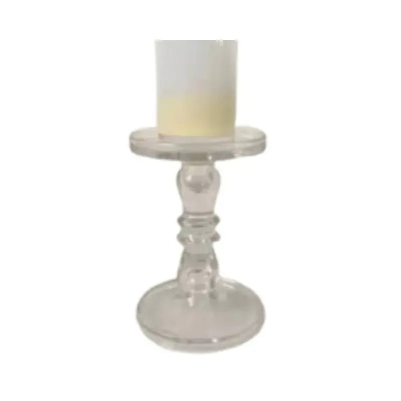 Glass Candlestick | House of Dudley