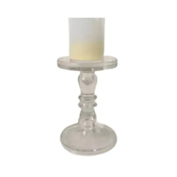 Glass Candlestick